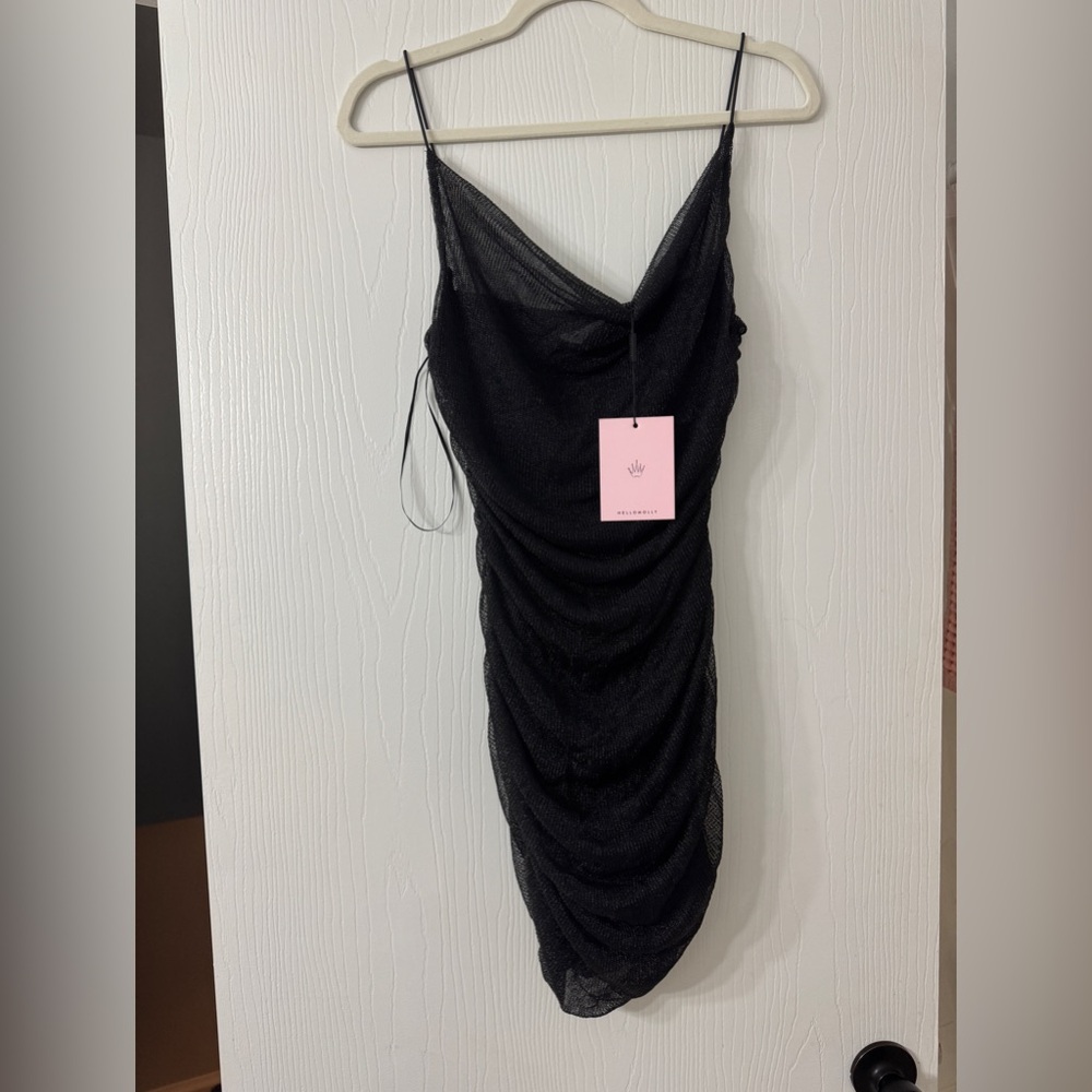 HELLO MOLLY Party Fever Dress Black